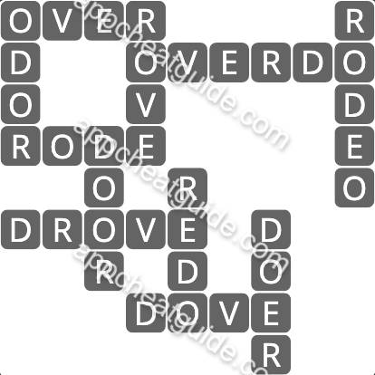Wordscapes 1810 Below 2 Hills image answer