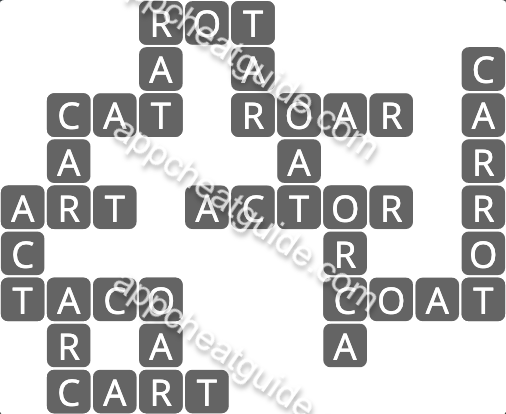 Wordscapes 1827 Arrive 3 Hills image answer