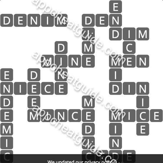 Wordscapes 1838 Arrive 14 Hills image answer