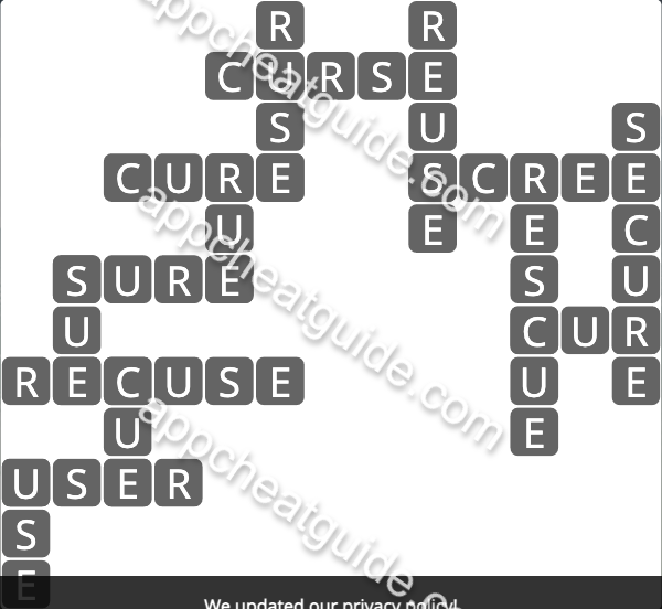 Wordscapes 1842 Ray 2 Mist image answer