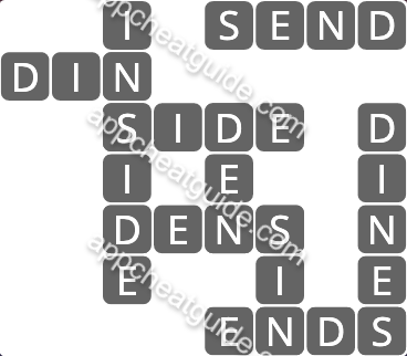 Wordscapes 185 Rays 9 Sky image answer