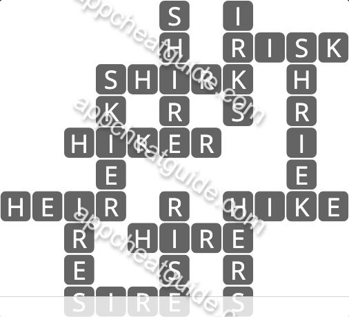 Wordscapes 1894 Brook 6 Mist image answer