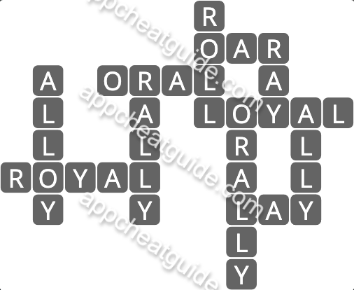 Wordscapes 190 Rays 14 Sky image answer