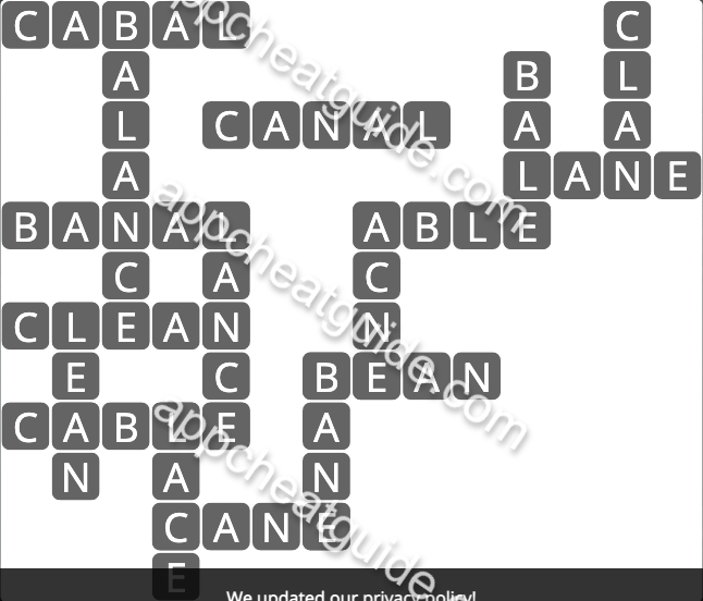 Wordscapes 1920 Leaf 16 Mist image answer