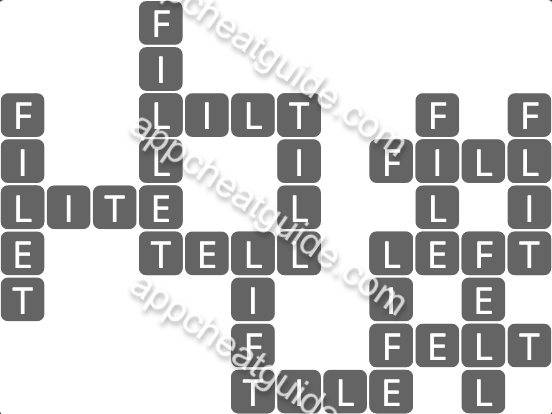 Wordscapes 1938 Set 2 Formation image answer
