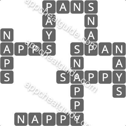 Wordscapes 1954 Serene 2 Formation image answer