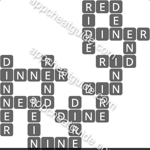 Wordscapes 1965 Serene 13 Formation image answer