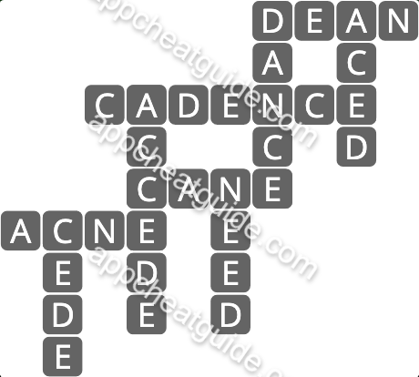 Wordscapes 1966 Serene 14 Formation image answer