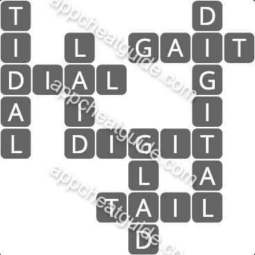 Wordscapes 1967 Serene 15 Formation image answer