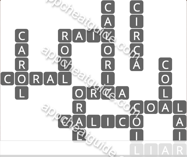 Wordscapes 2096 Mist 16 Twilight image answer