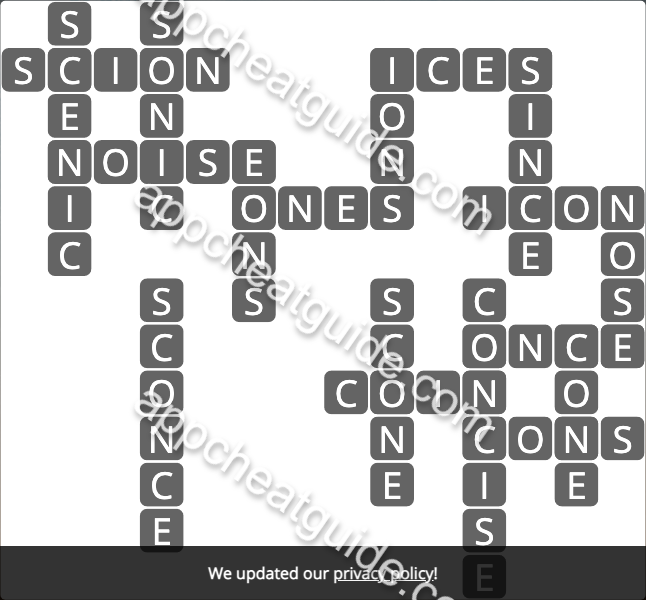 Wordscapes 2244 Fir 4 Woods image answer