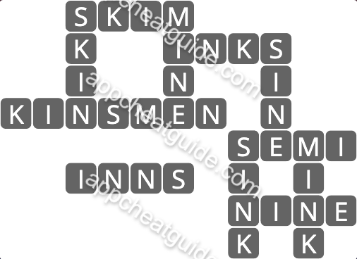 Wordscapes 2254 Fir 14 Woods image answer