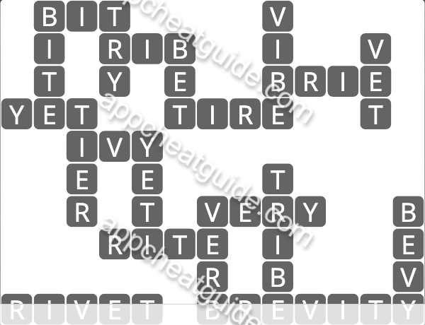 Wordscapes 2306 Bright 2 Woods image answer