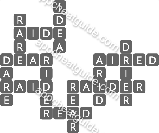 Wordscapes 2307 Bright 3 Woods image answer