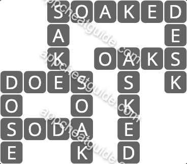 Wordscapes 2309 Bright 5 Woods image answer