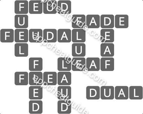 Wordscapes 2310 Bright 6 Woods image answer