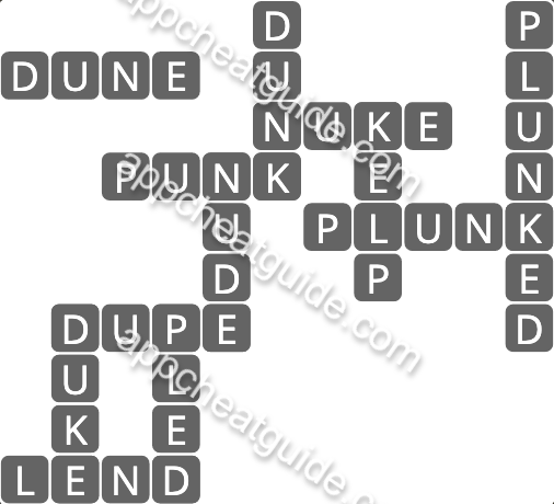 Wordscapes 2312 Bright 8 Woods image answer