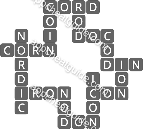 Wordscapes 2315 Bright 11 Woods image answer