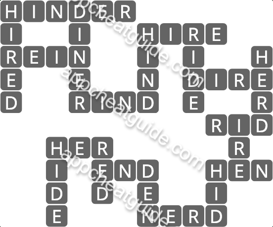 Wordscapes 2325 Rise 5 Arid image answer