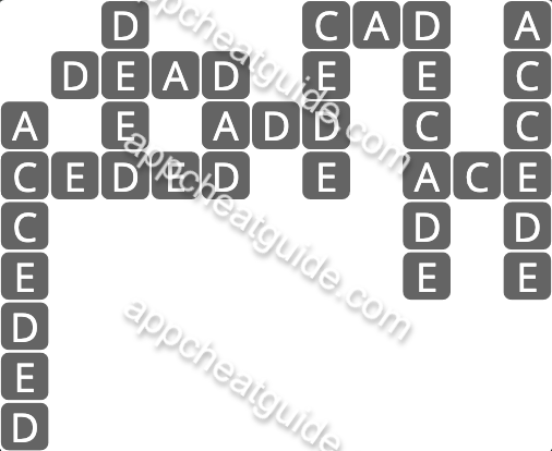 Wordscapes 2400 Dry 16 Arid image answer