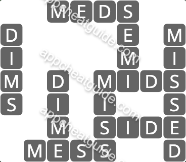 Wordscapes 2408 Ripple 8 Tide image answer