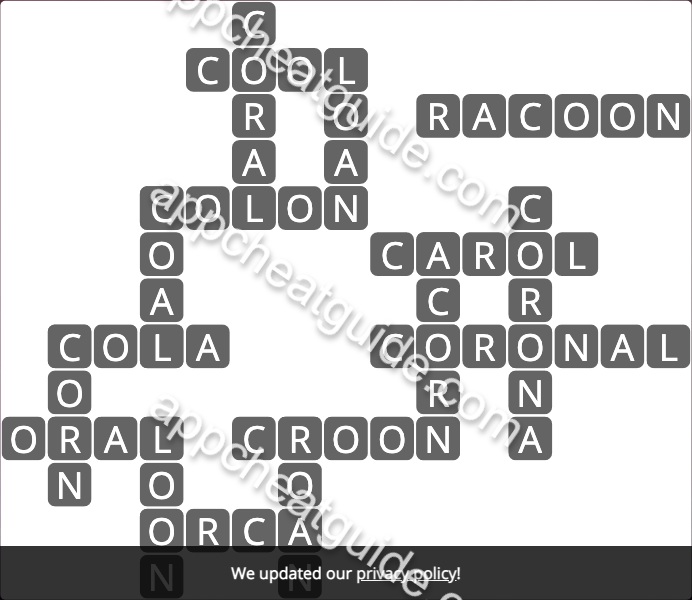 Wordscapes 2420 Wave 4 Tide image answer