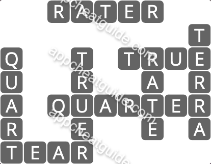 Wordscapes 2422 Wave 6 Tide image answer