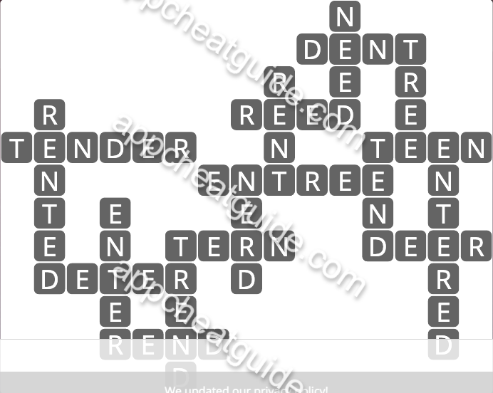 Wordscapes 2428 Wave 12 Tide image answer