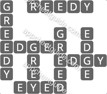 Wordscapes 2434 Calm 2 Tide image answer