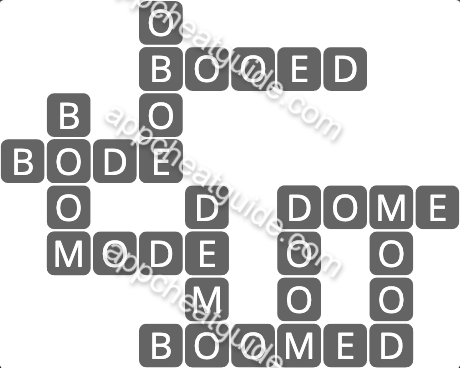 Wordscapes 2441 Calm 9 Tide image answer