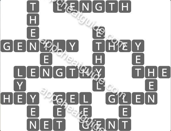 Wordscapes 2442 Calm 10 Tide image answer