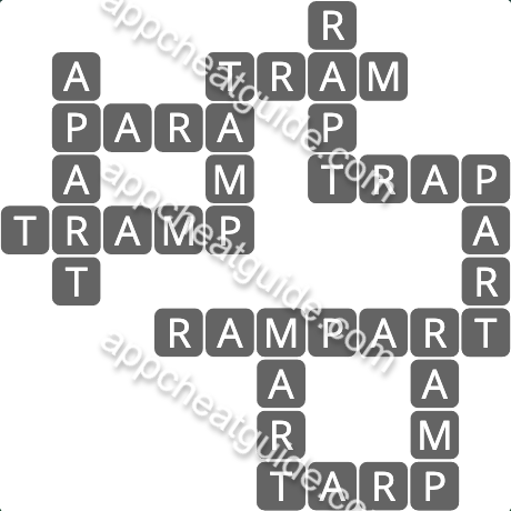 Wordscapes 2444 Calm 12 Tide image answer