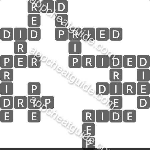 Wordscapes 2449 Breeze 1 Tide image answer