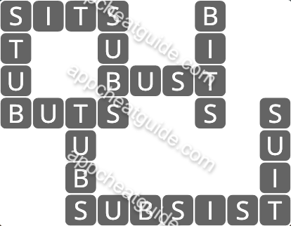 Wordscapes 2474 Float 10 Tide image answer