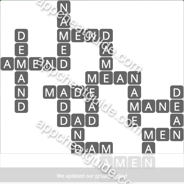 Wordscapes 2597 Lake 5 Air image answer