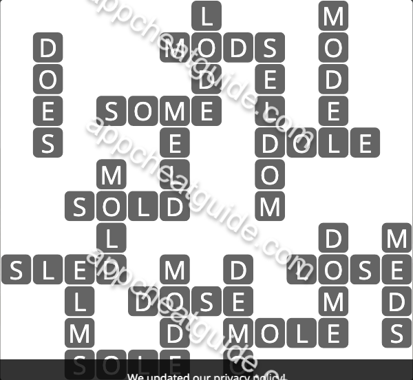 Wordscapes 2762 Height 10 Peak image answer