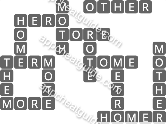 Wordscapes 2790 Crest 6 Peak image answer