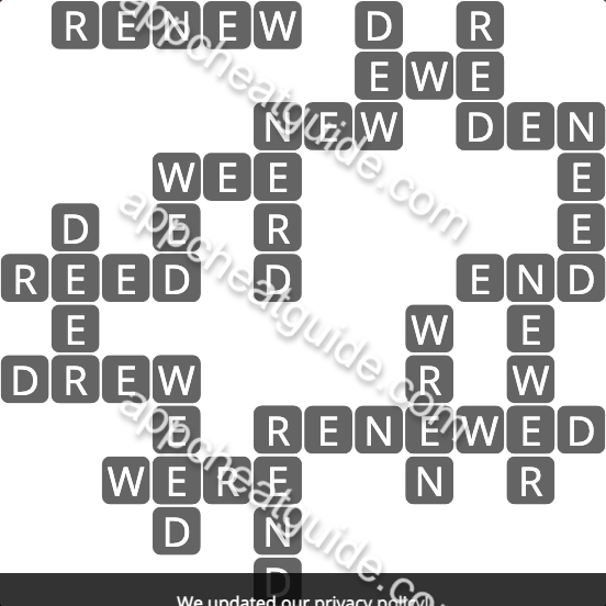 Wordscapes 2805 Frost 5 Ice image answer