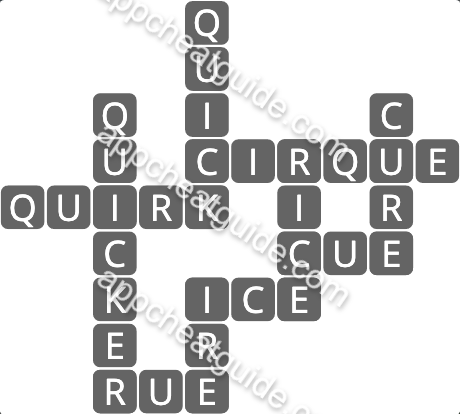 Wordscapes 2831 Freeze 15 Ice image answer