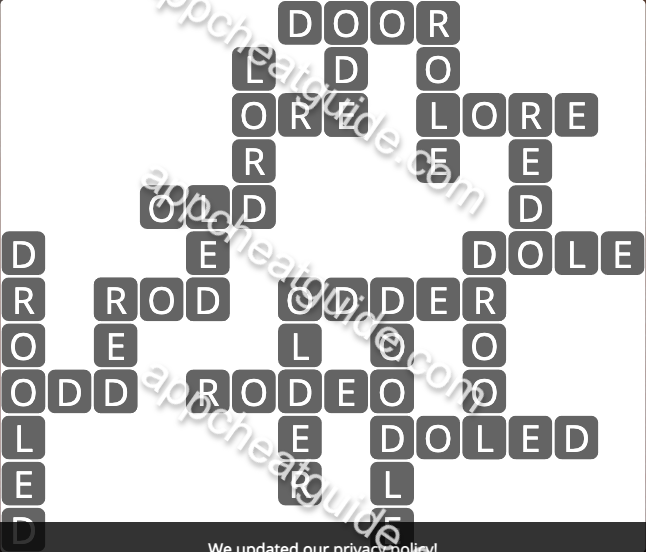 Wordscapes 2842 Light 10 Ice image answer