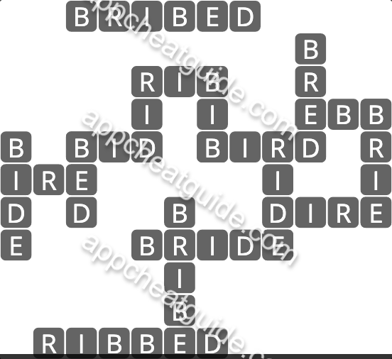 Wordscapes 3044 Green 4 Rain Forest image answer