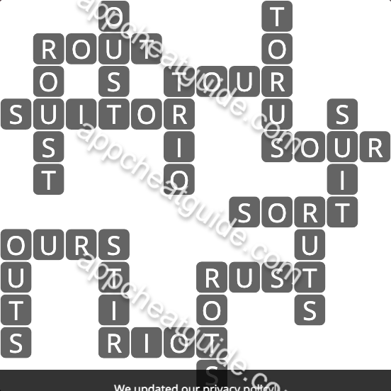 Wordscapes 3046 Green 6 Rain Forest image answer