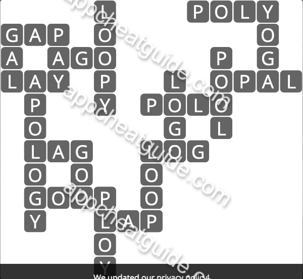 Wordscapes 3047 Green 7 Rain Forest image answer