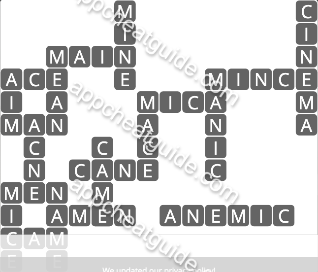 Wordscapes 3050 Green 10 Rain Forest image answer