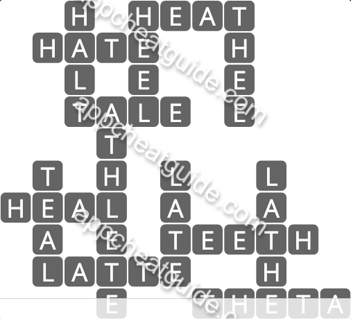 Wordscapes 3054 Green 14 Rain Forest image answer