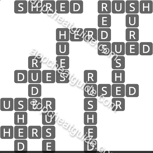 Wordscapes 3058 Grow 2 Rain Forest image answer