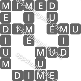 Wordscapes 3151 Lines 15 Rows image answer