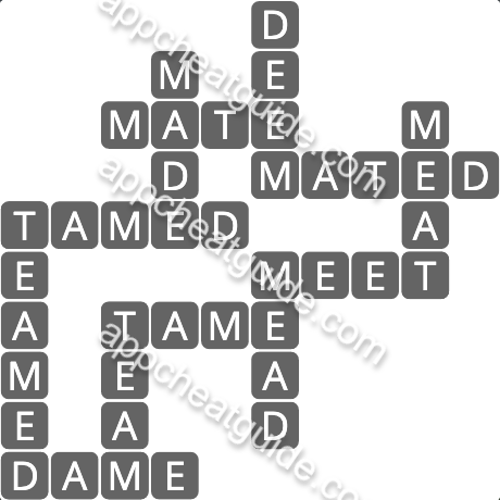 Wordscapes 3155 Far 3 Rows image answer