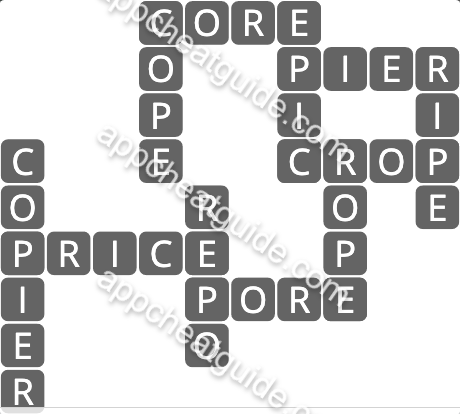 Wordscapes 3159 Far 7 Rows image answer