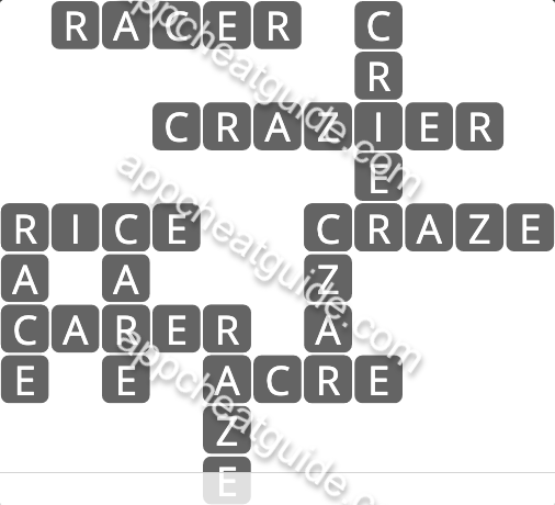 Wordscapes 3160 Far 8 Rows image answer